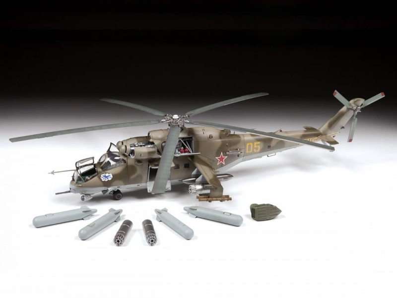 Ми-24 1/48 звезда