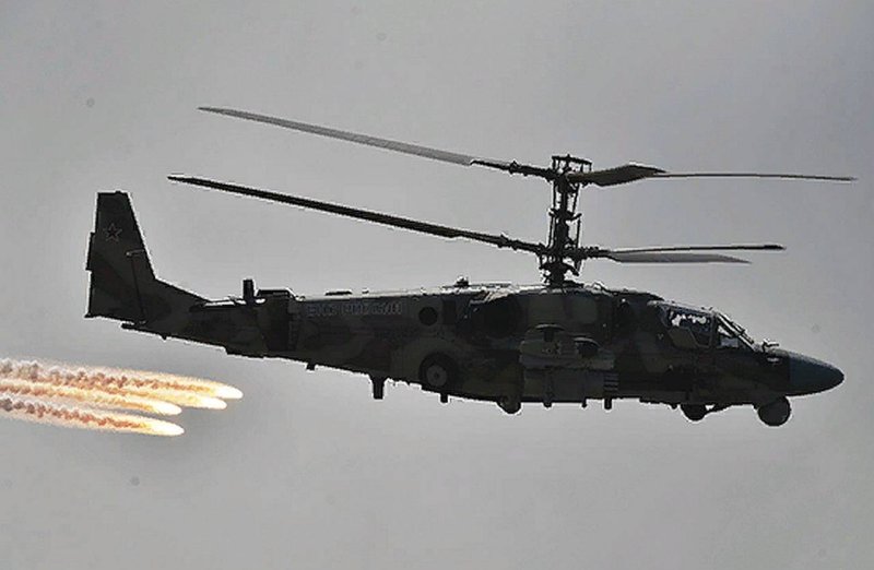 Вертолёты России военные ка-52