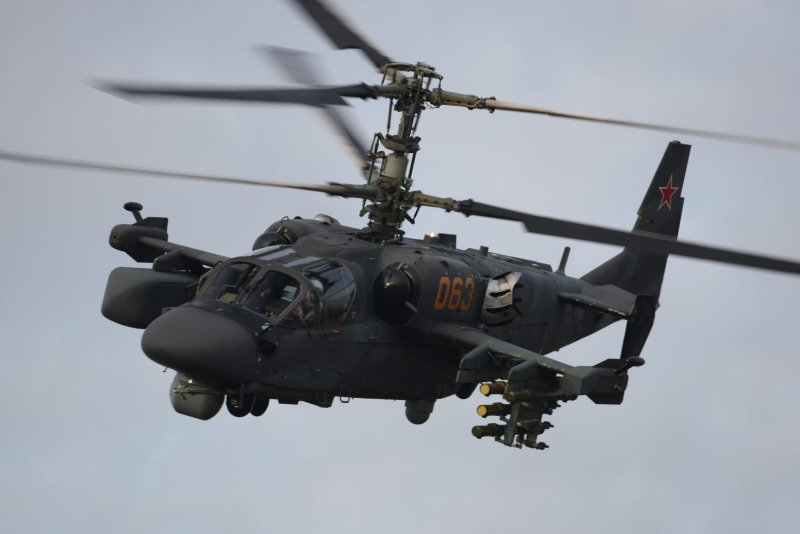 Ка-52 Аллигатор чёрный