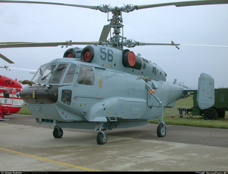 Вертолет радиолокационного Дозора ка-31