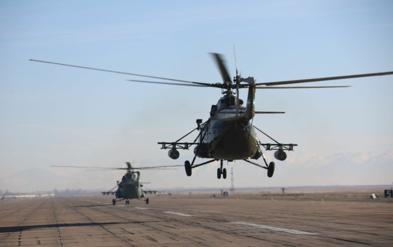 Ми-35 ВВС Узбекистана