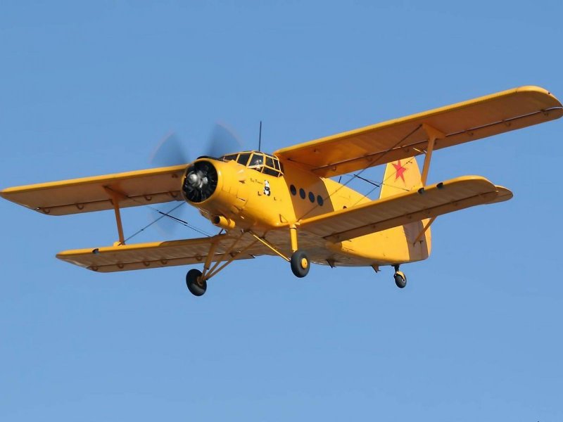 Кукурузник АН-2 жёлтый