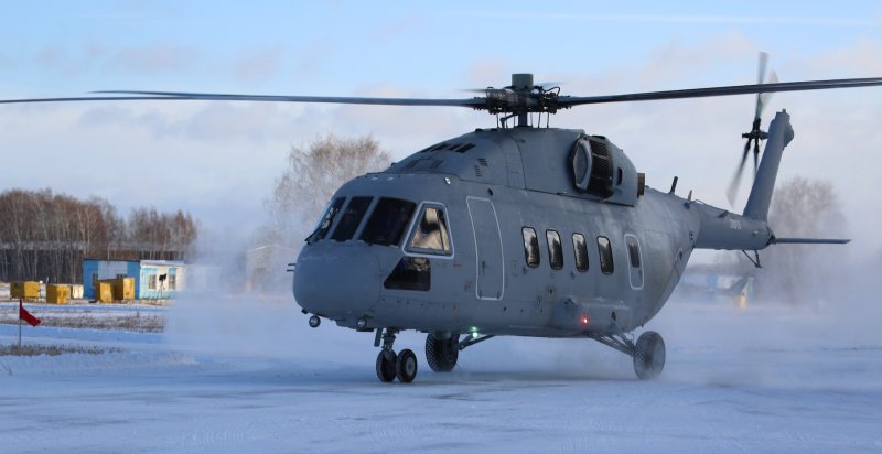 Военный вертолет ми-38т