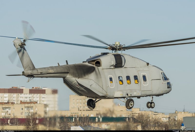 Военный вертолет ми-38т