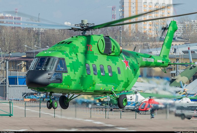 Ми-38т кабина
