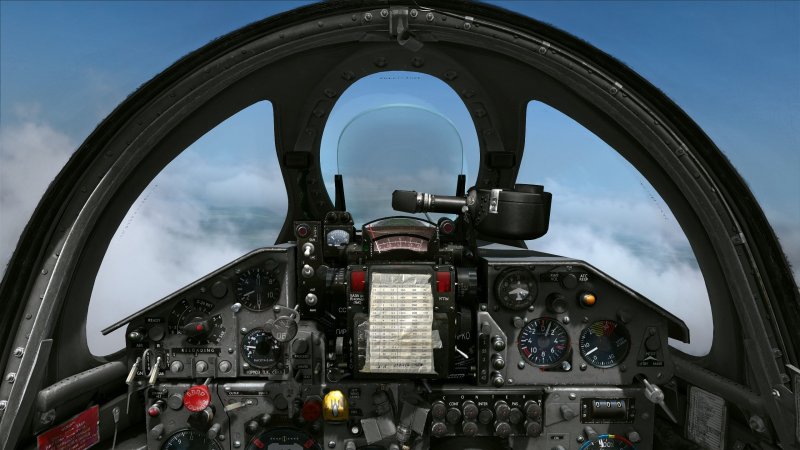 Миг 35 Cockpit