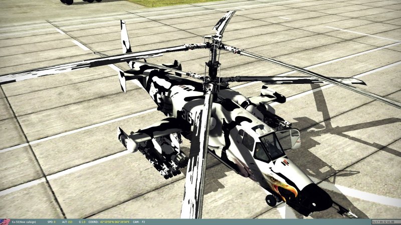 Камуфляж вертолета ка-50