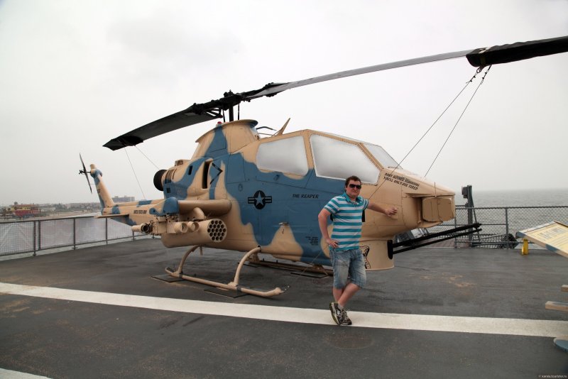 Ah 1 Cobra на авианосце