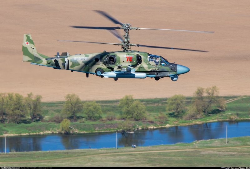 Ка-52 вертолёт