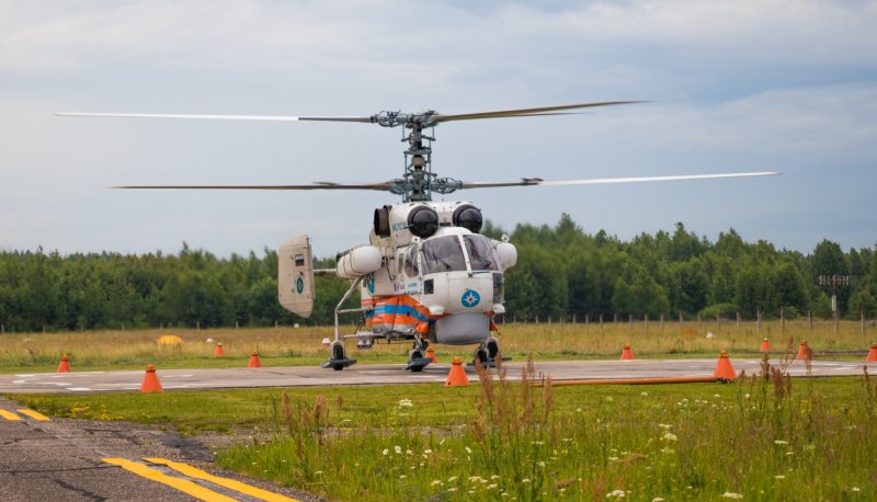 Российский вертолет