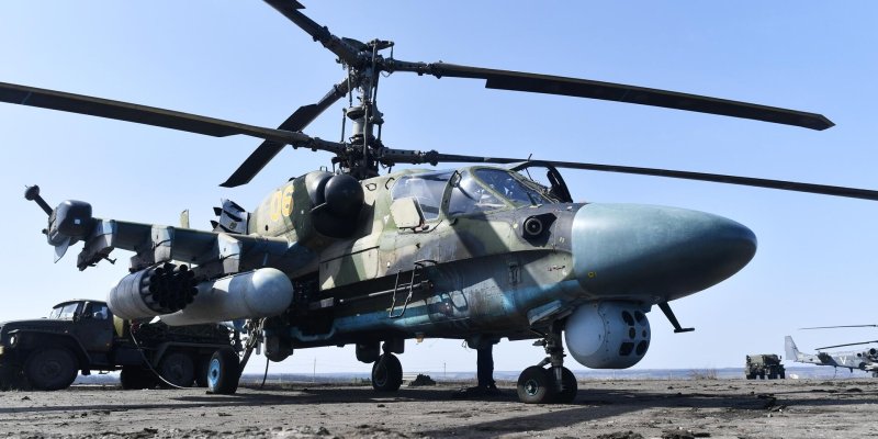 Вертолет ка-52 "Аллигатор"