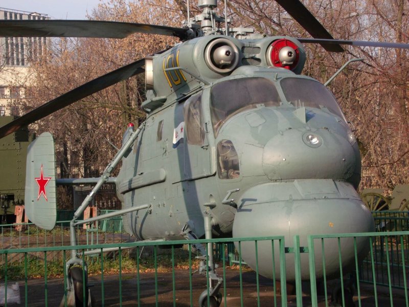 Вертолет ка25 шасси с железными шарами