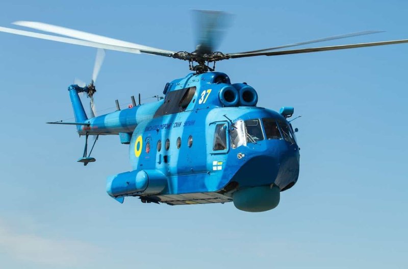 Противолодочный вертолет-амфибия ми-14