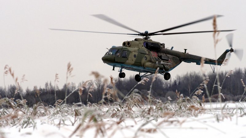 Боевые вертолёты в Ульяновске