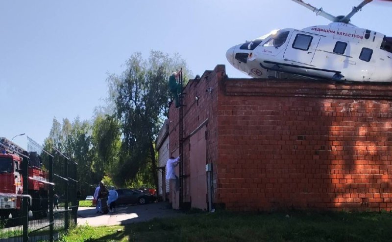 Санитарный вертолет Ижевск