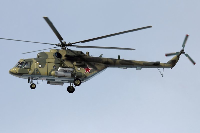 Боевой вертолет ми-8 МТВ