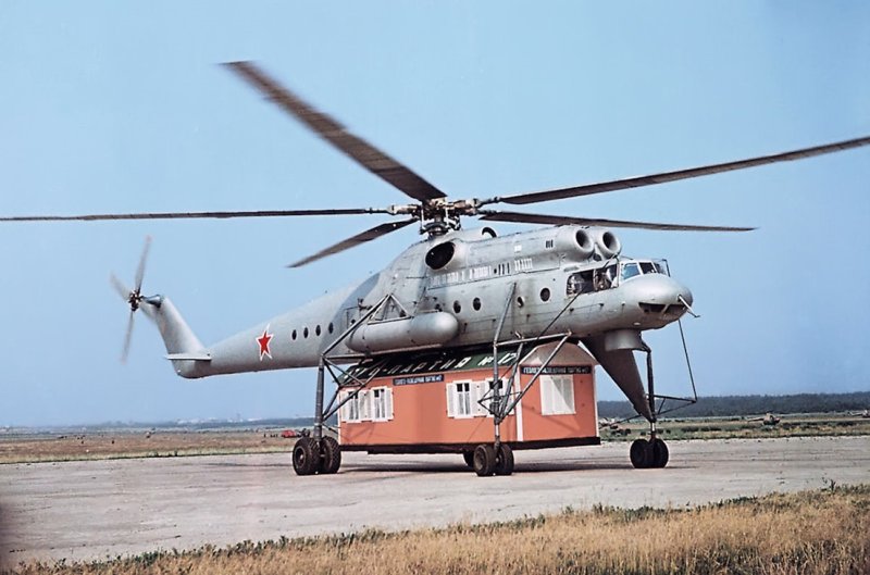 Вертолет кран ми-10