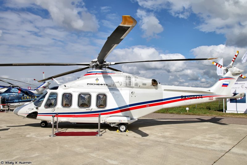Вертолет aw139 Медведева
