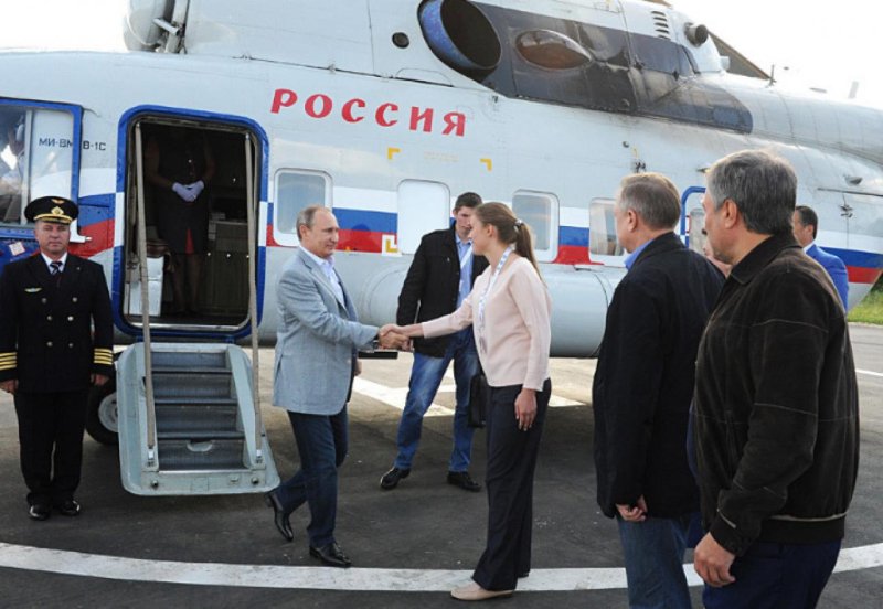 Вертолет Путина