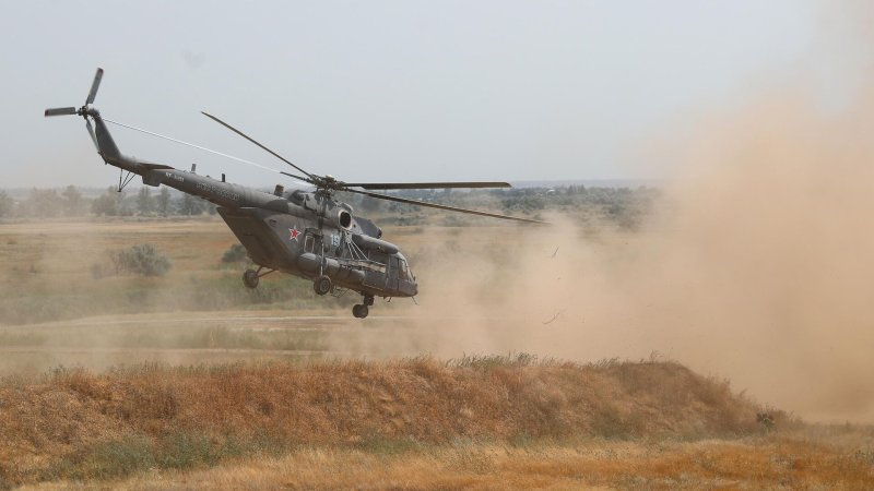 Ми-8 вертолёт Гражданский
