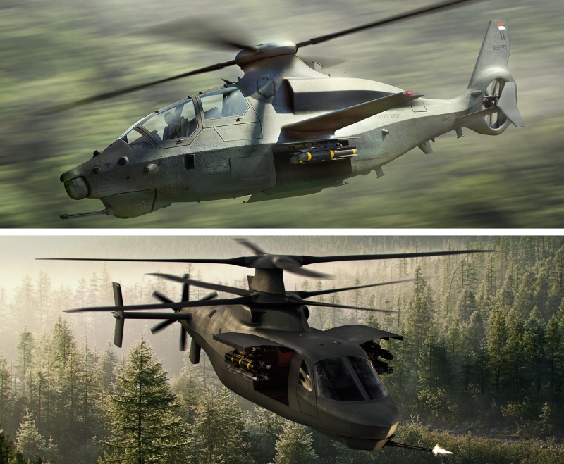 Вертолёт Sikorsky Raider x