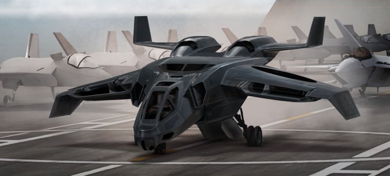 Корабль Quinjet Marvel
