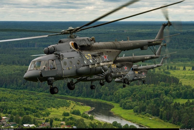 Ми 8 АМТШ военный