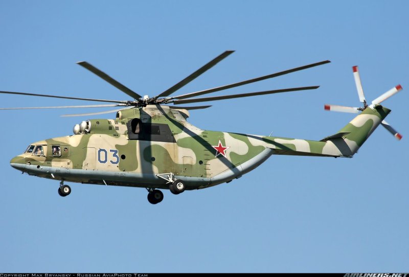 Вертолет mil mi26