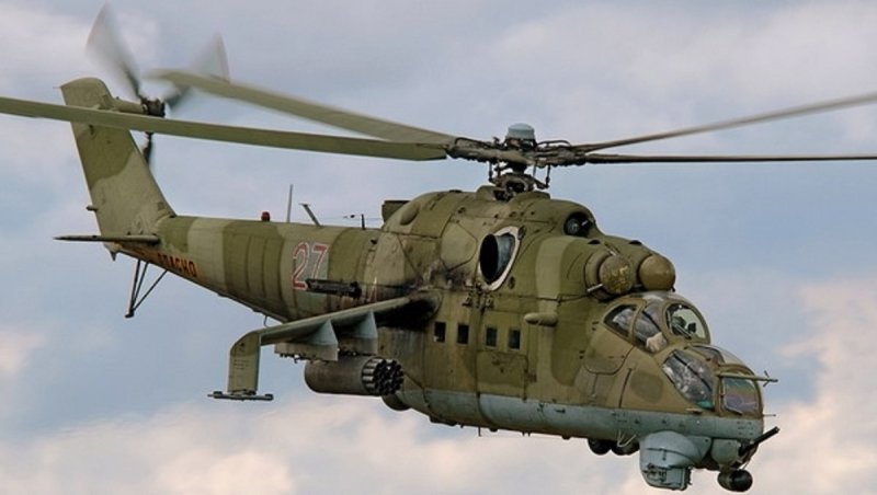 Боевой вертолёт ми-24