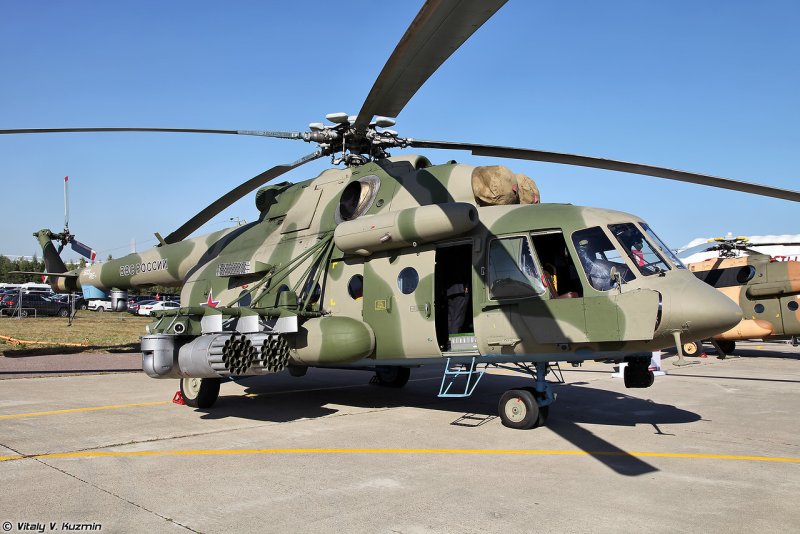 Ми-8 ударный вертолёт