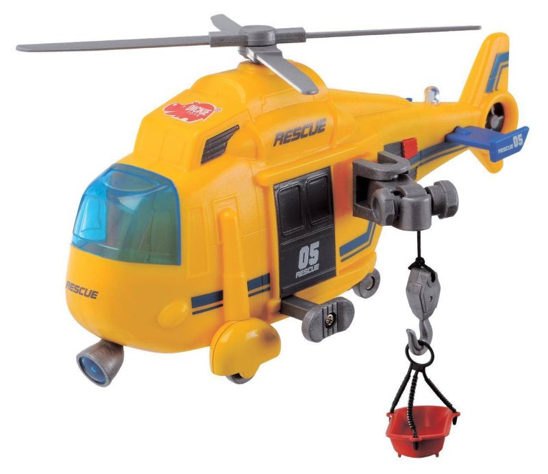 Спасательный вертолет 18 см свет звук Dickie Toys 3302003