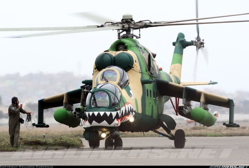 Вертолёт крокодил ми-24