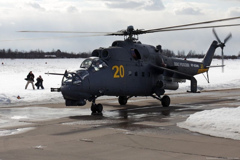 Вертолёт крокодил ми-24