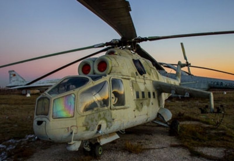 Вертолёт крокодил ми-24