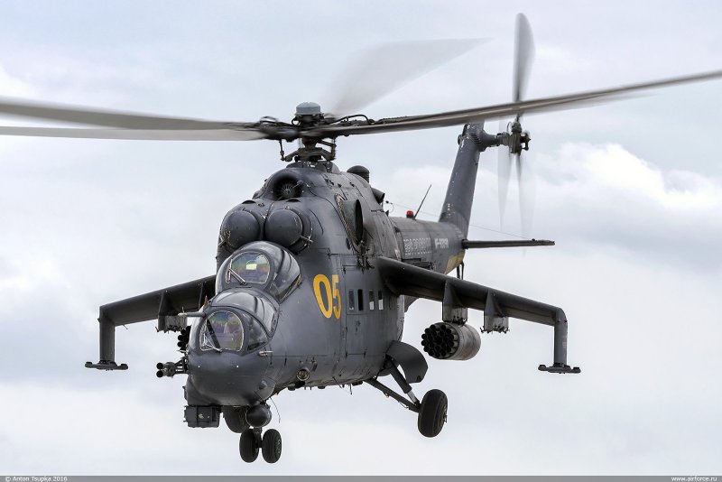 Вертолет "ми-24а"