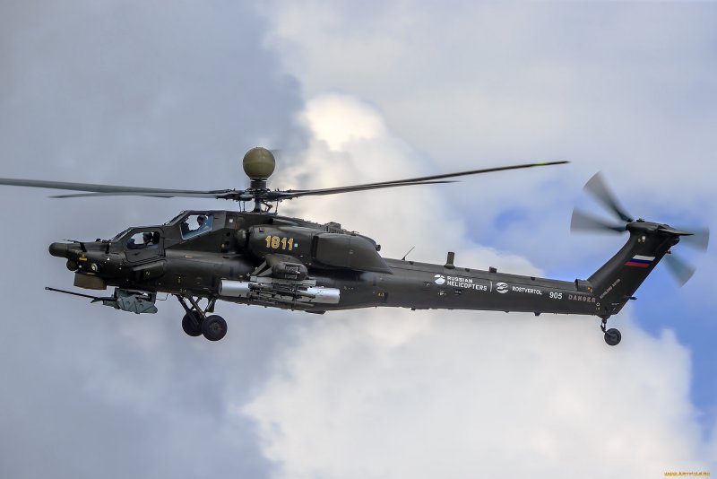 Боевой вертолёт ми-28 ночной охотник