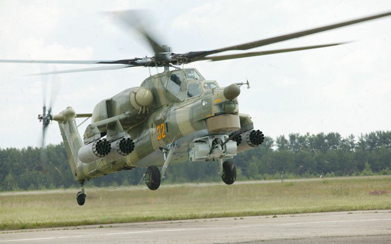 Боевой вертолёт ми-28н