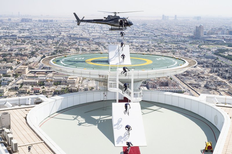 Burj al arab вертолетная площадка