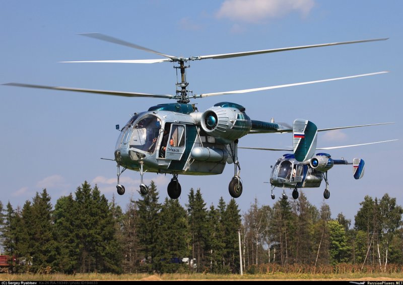 Ка-26 вертолет военный