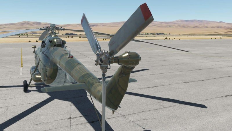 Рулевой винт вертолета ми-8