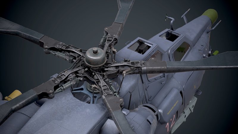 Ми-28н рулевой винт