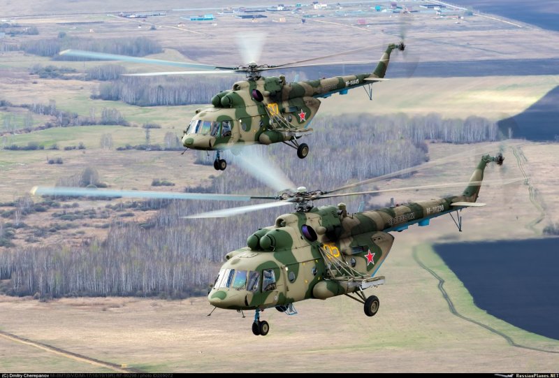 Армейская Авиация ми-8