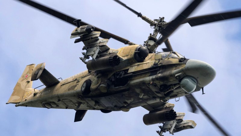 Арсеньев вертолёт ка-52 Аллигатор