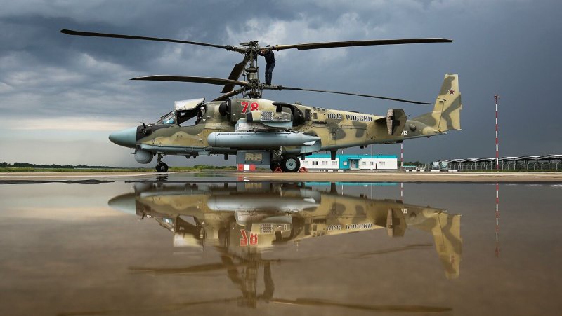 Вертолёт к-52 Аллигатор