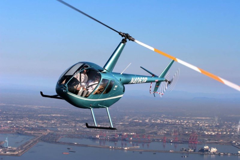 Полет на вертолете Robinson r44