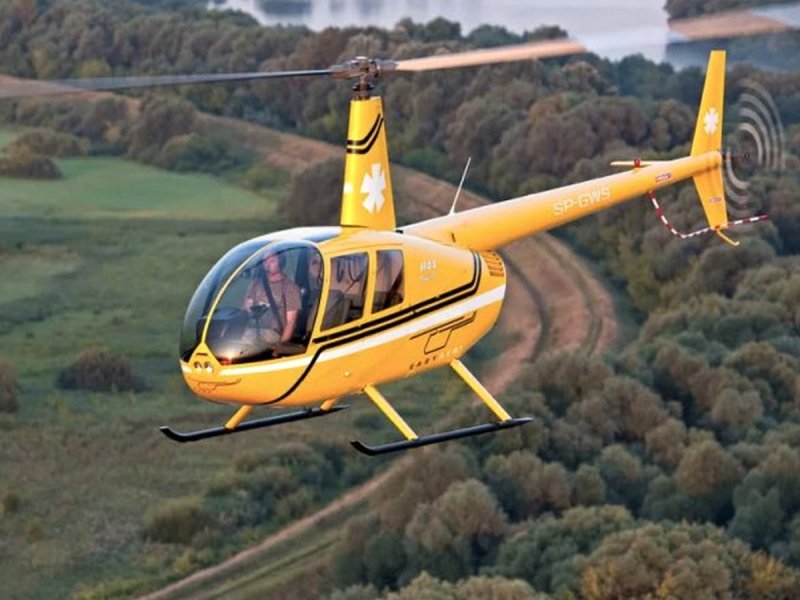 Вертолет Robinson r44
