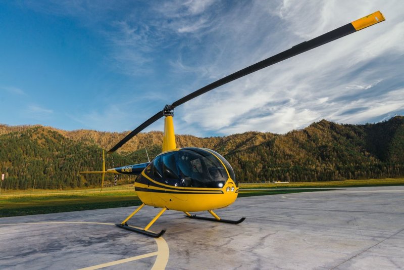 Robinson r44 полет