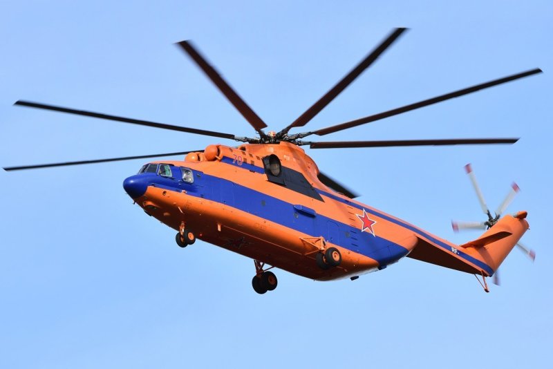 Ми-26 сине оранжевый