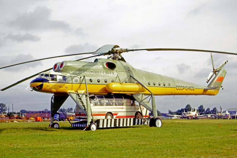 Вертолет кран ми-10