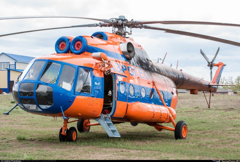 Вертолёт ми-8 т АЭРОГЕО